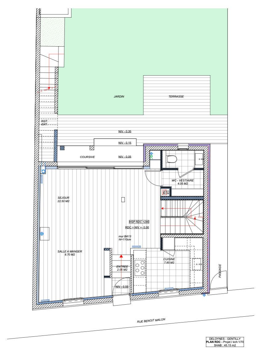 Plan de construction