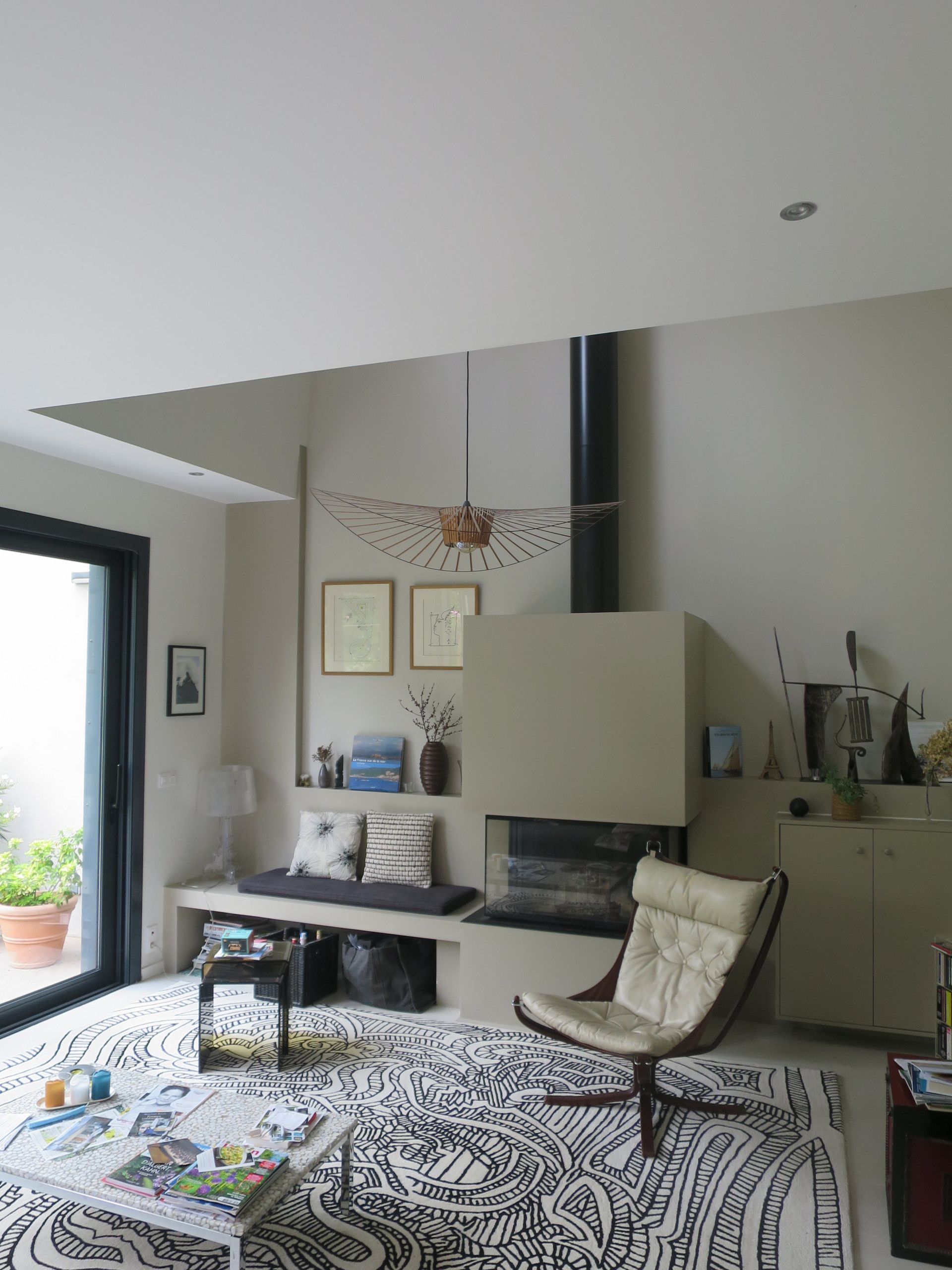 Salon de couleur claire