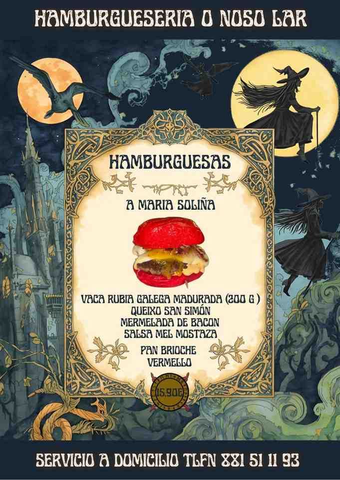O noso Lar | Hamburguesería en Cambre | A Maria Soliña