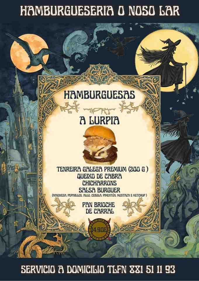 O noso Lar | Hamburguesería en Cambre | Hamburguesa 02