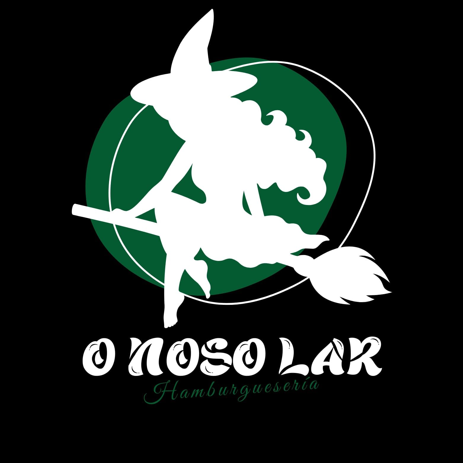 O noso lar - La Hamburguesería Logo