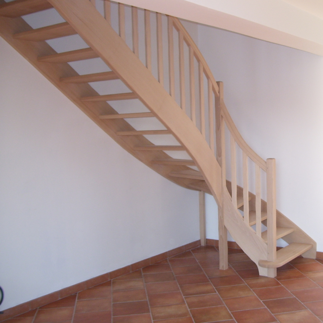 Escalier en bois
