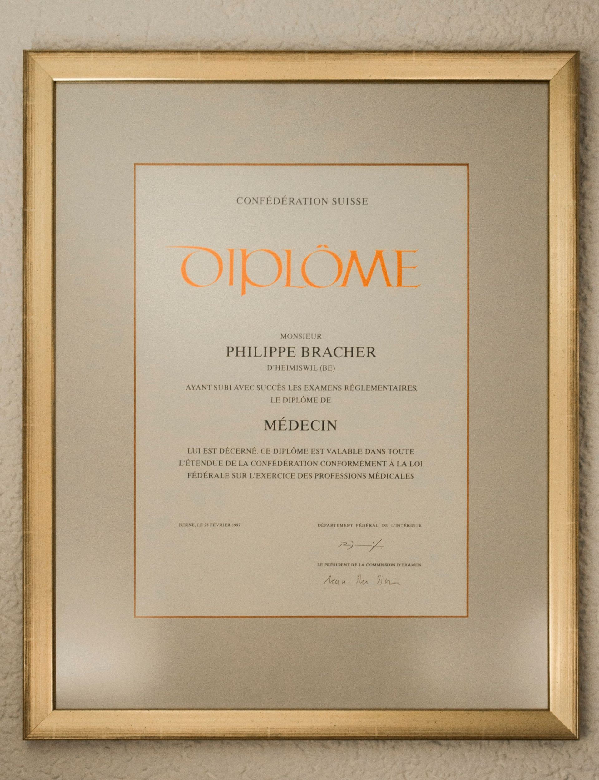 Dr Philippe Bracher - Gynécologue obstétricien - Lausanne