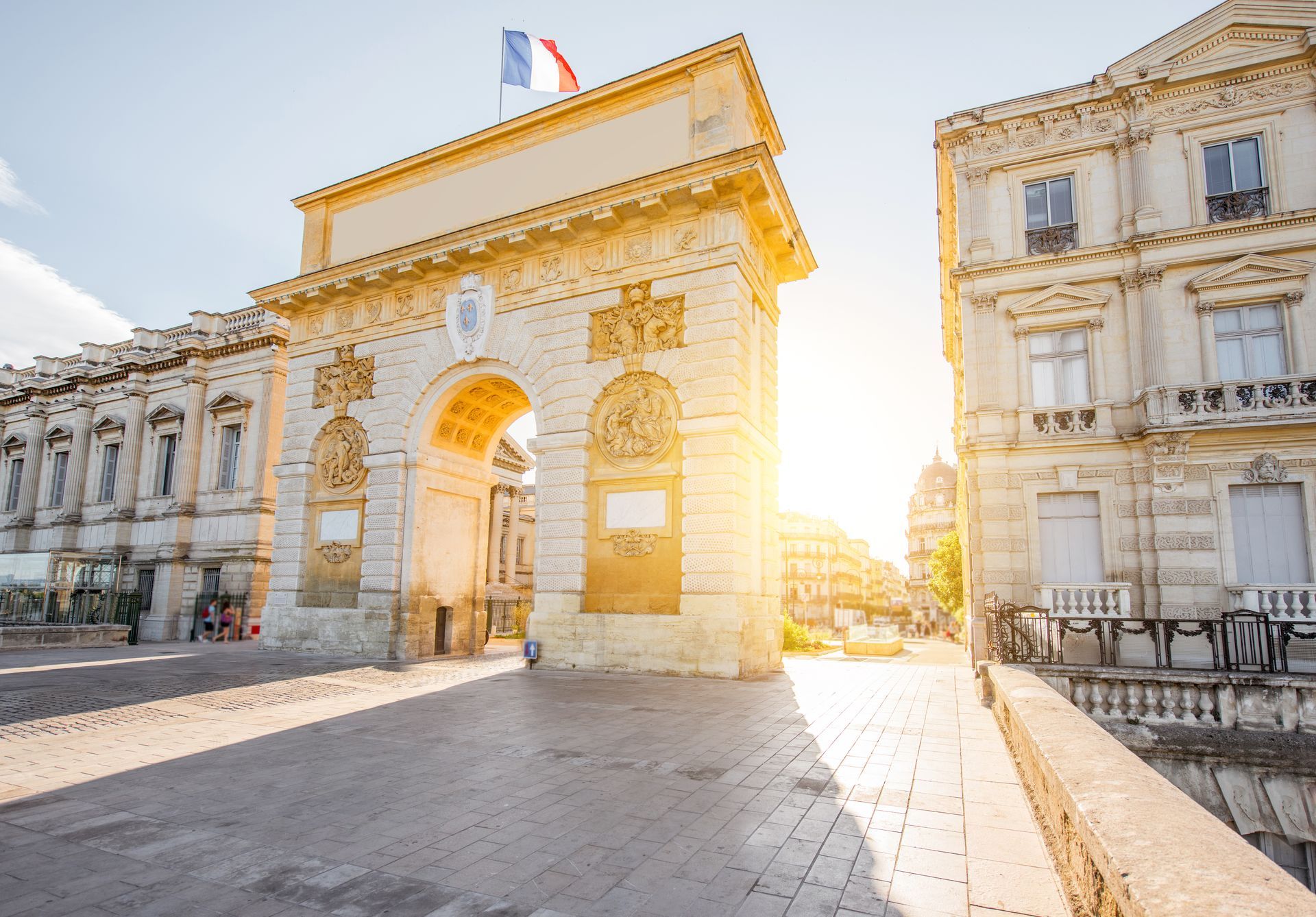 Photo d'un monument à Montpellier