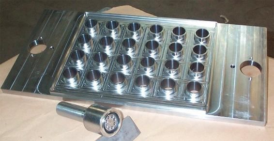 Usinage de pièces en alu