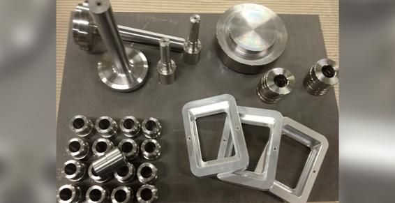 Pièces mécaniques en alu