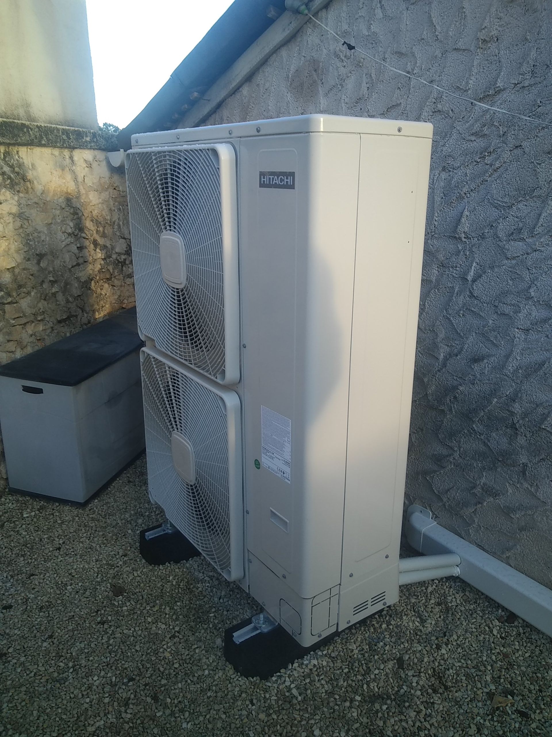 Installation d'une pompe à chaleur