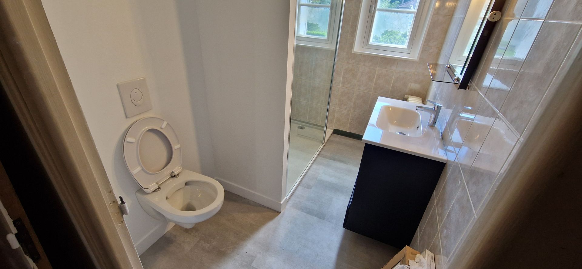 Création d'une salle de bains clés en main