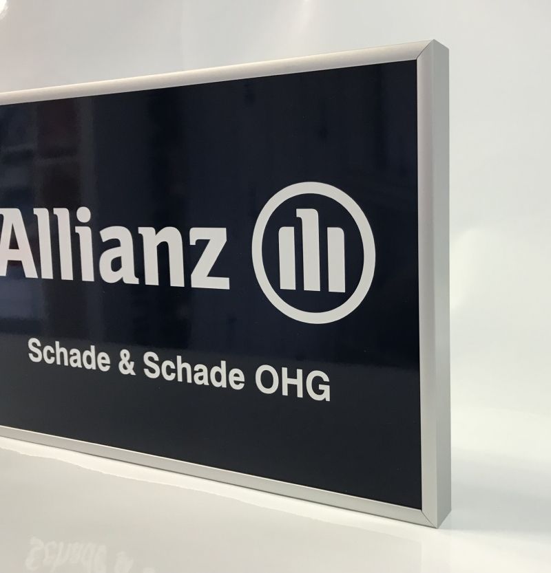 Schild - Allianz