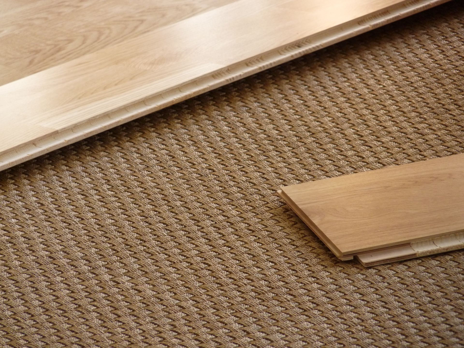 Pose de parquet stratifié