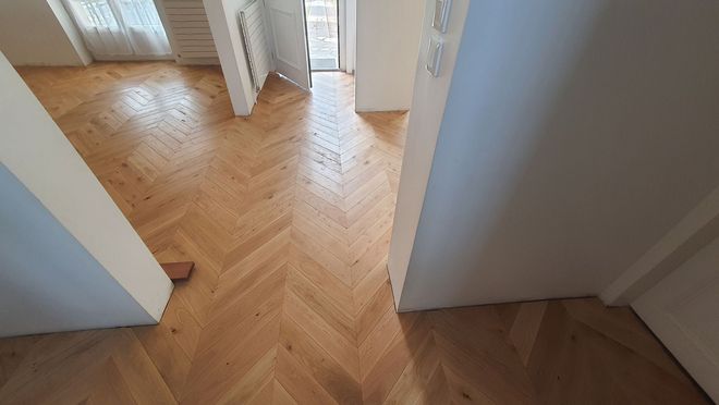 Parquet en point de Hongrie