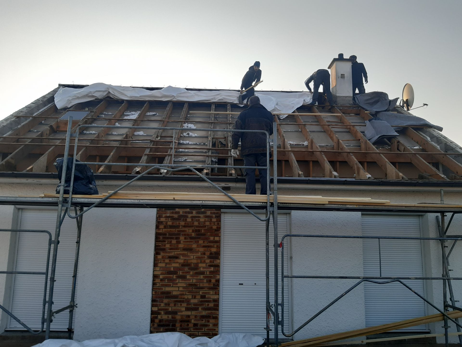 Isolation de toiture