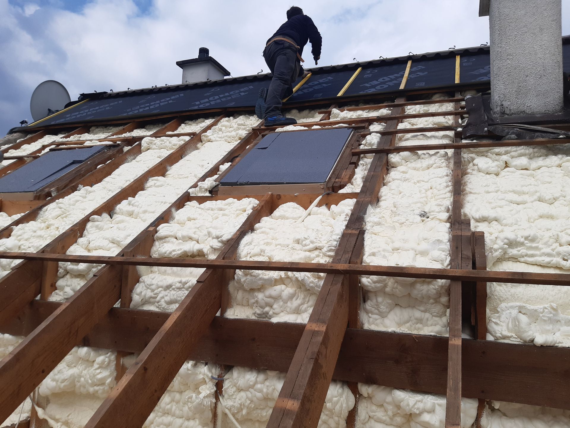 Isolation de toit