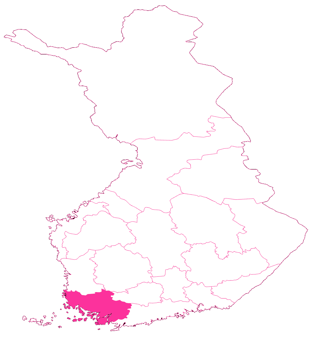 AsenneAkatemia Oy toiminta-alue - Salo, Turku & Uusimaa.