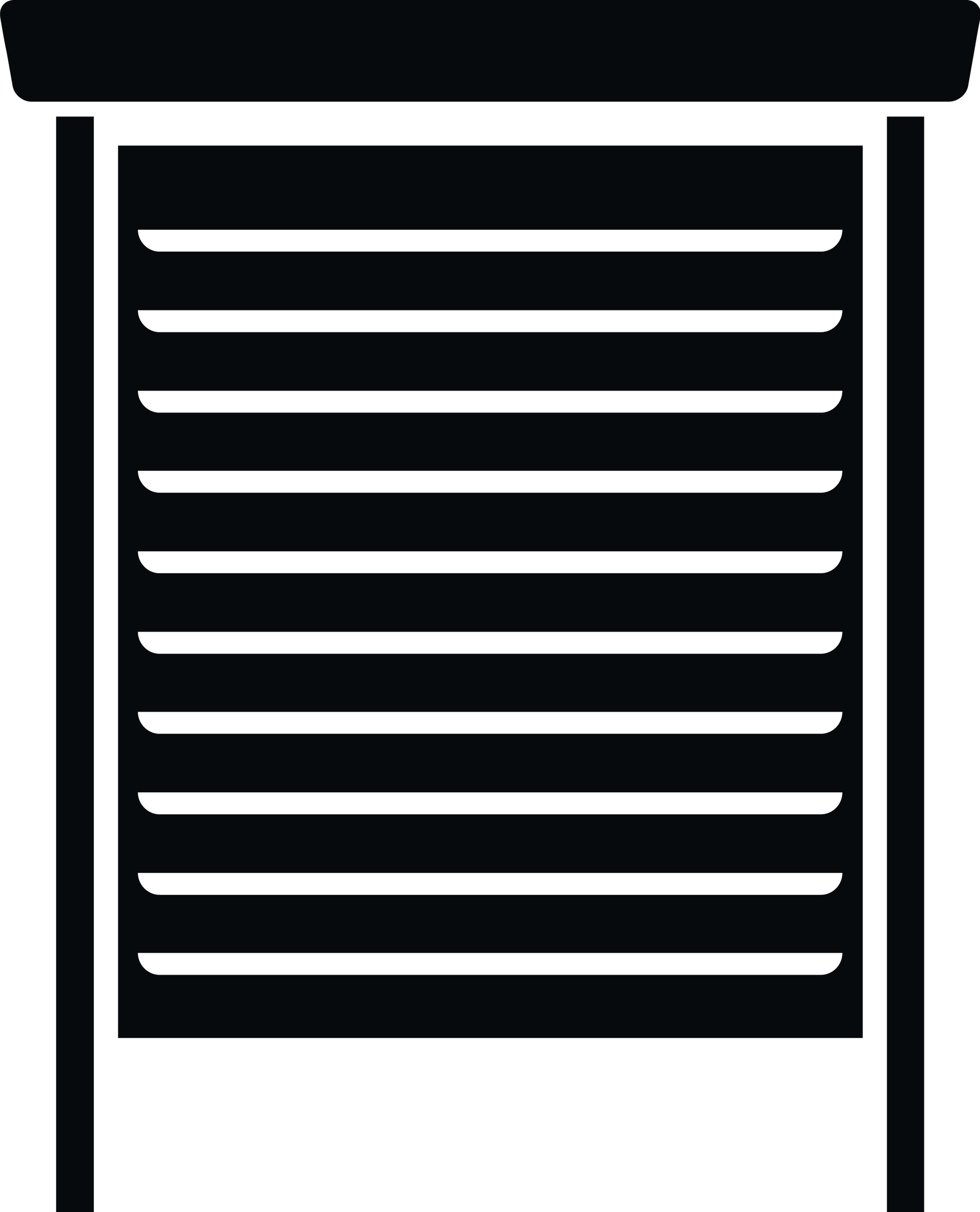 Un rideau métallique