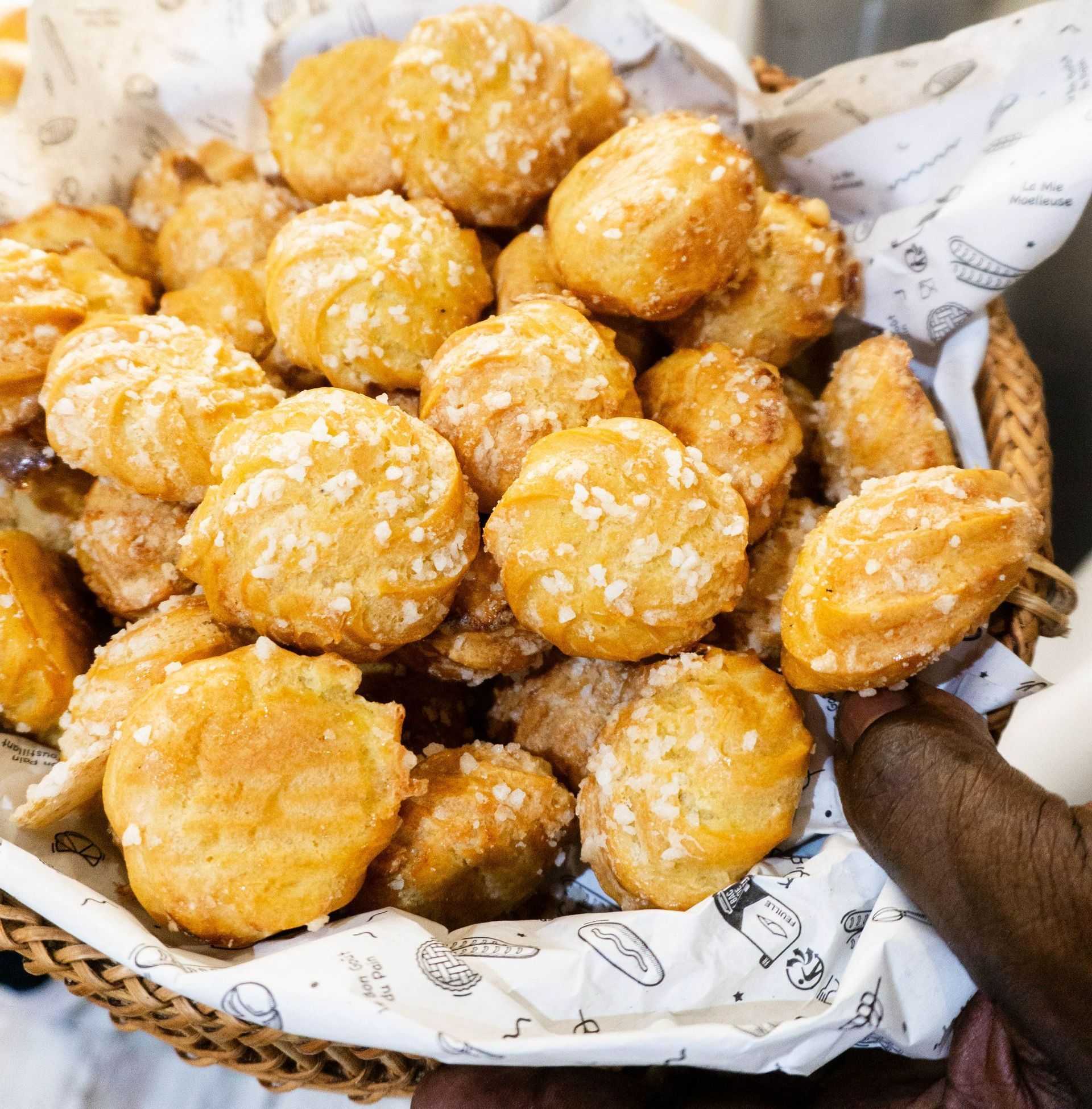 Chouquettes sucrées