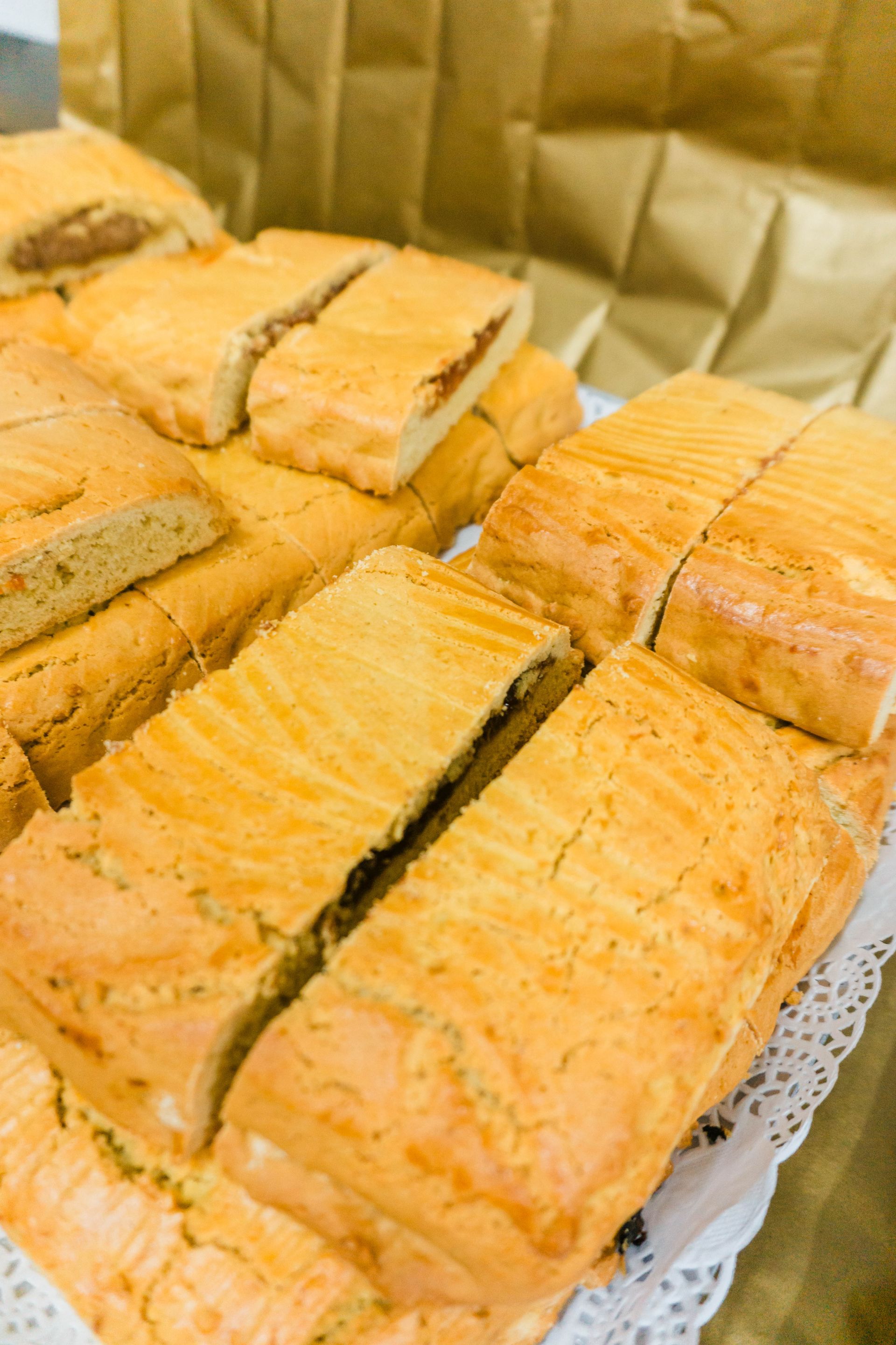 Gâteaux bien coupés