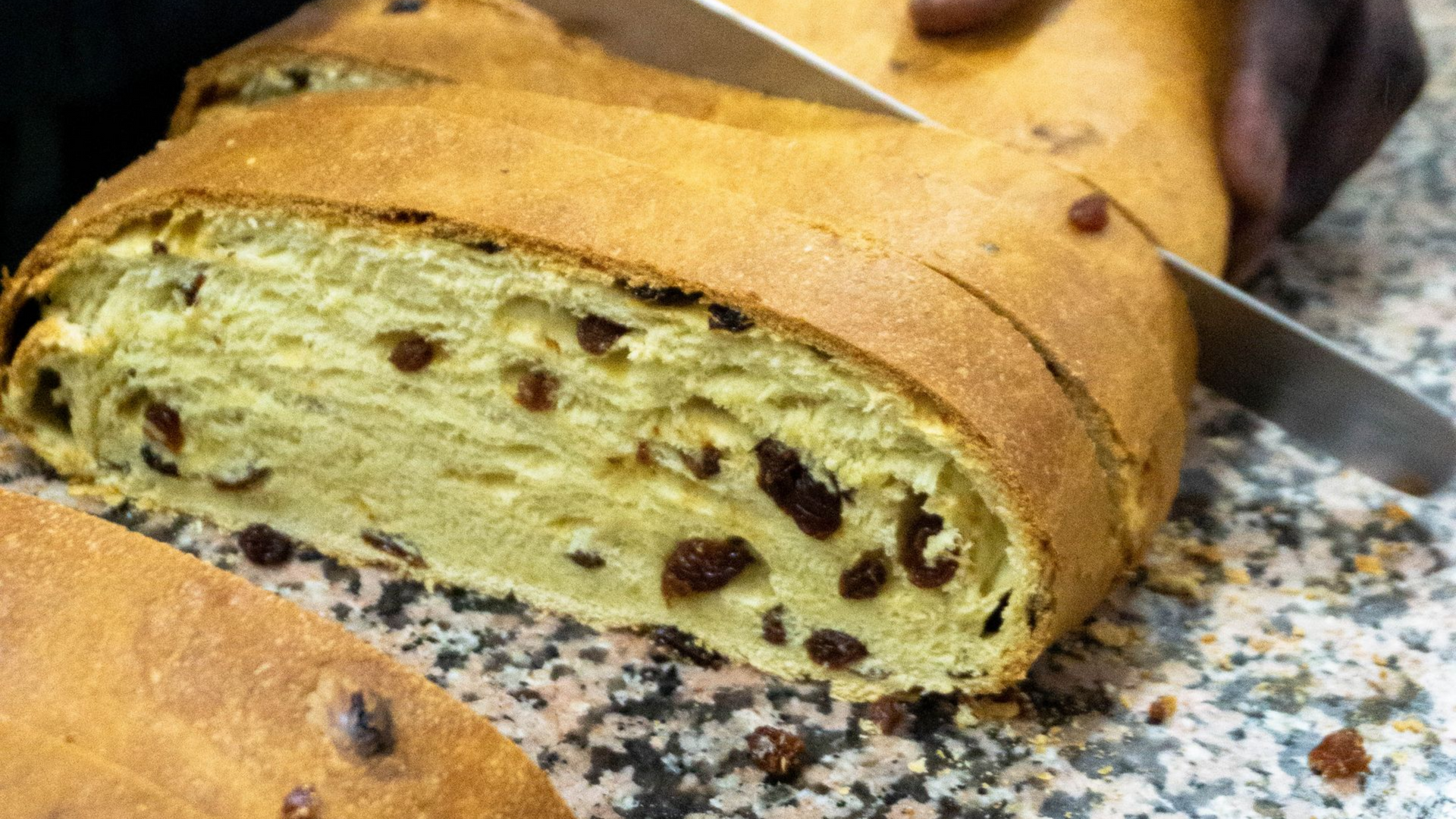 Brioche au raisin