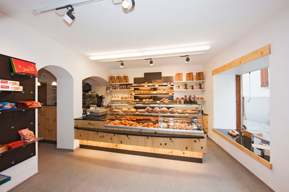 Innenansicht - Bäckerei Konditorei Giacometti - Lavin