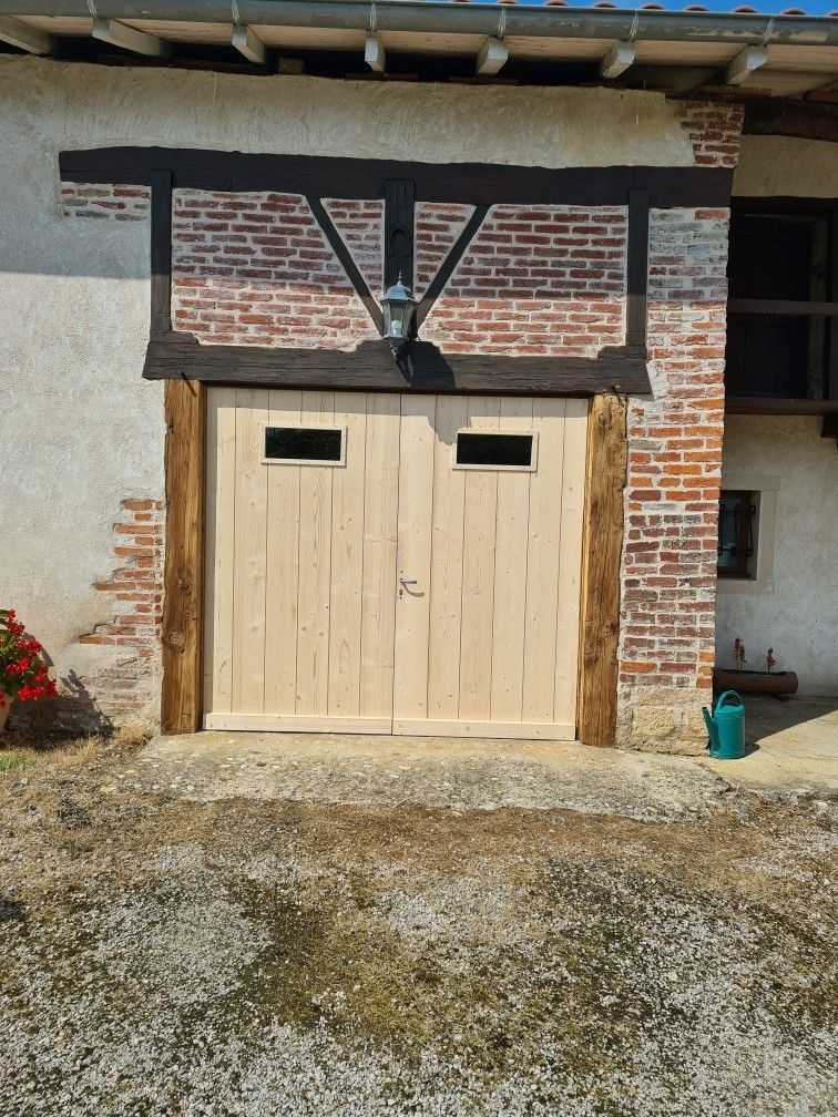 Création d'une porte de garage
