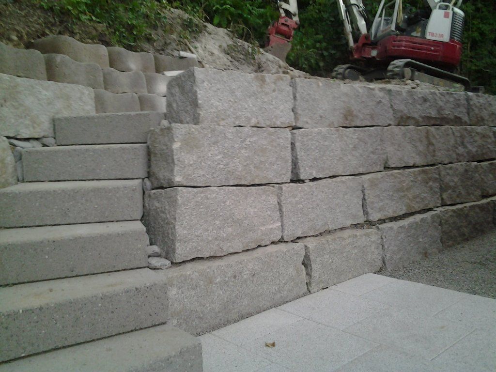 Steinmauer - Kramer Gartenbau