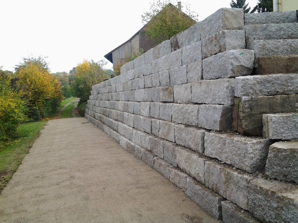 Steinmauer - Kramer Gartenbau