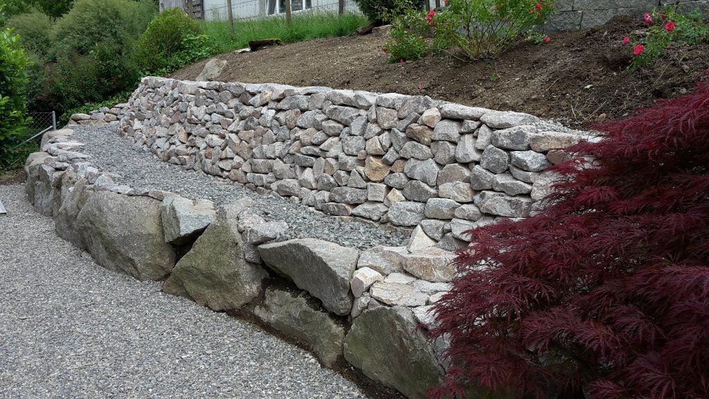 Steinmauer - Kramer Gartenbau