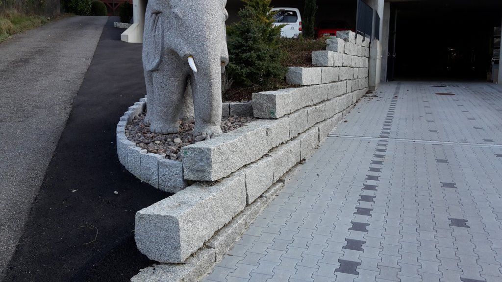 Steinmauer - Kramer Gartenbau