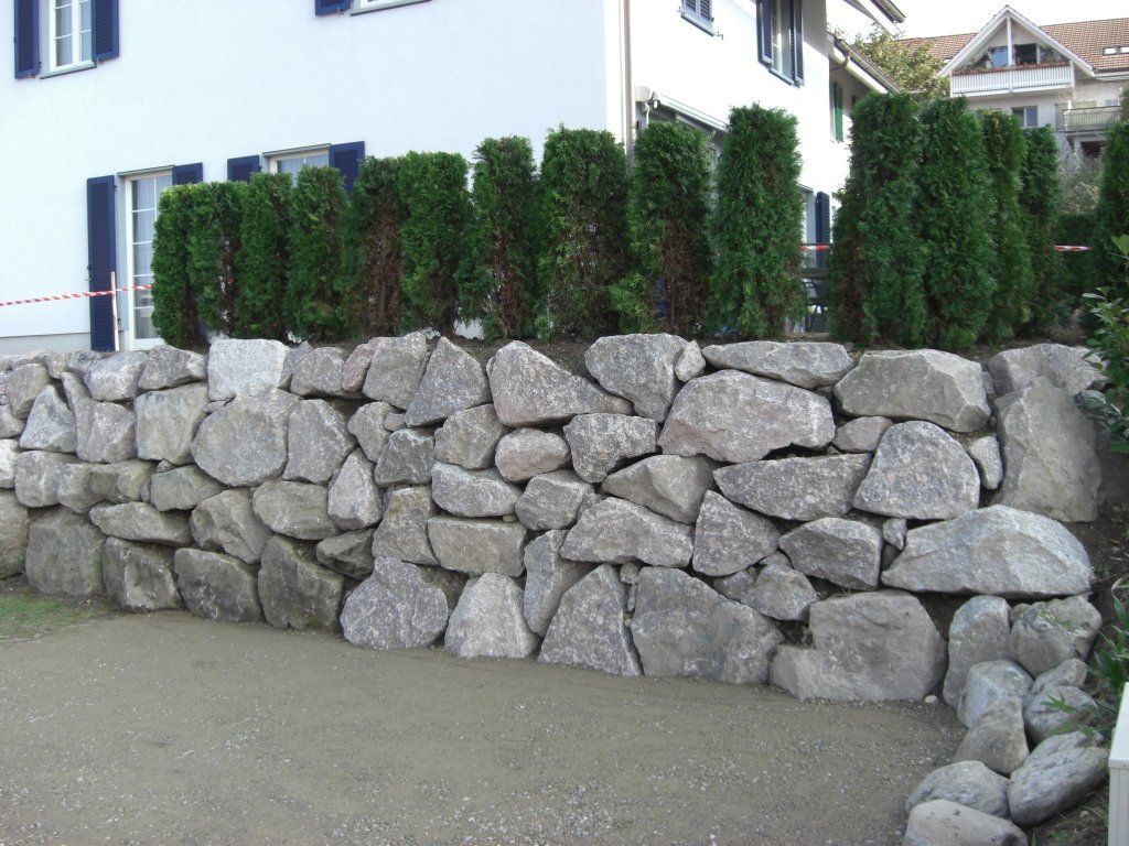 Steinmauer - Kramer Gartenbau