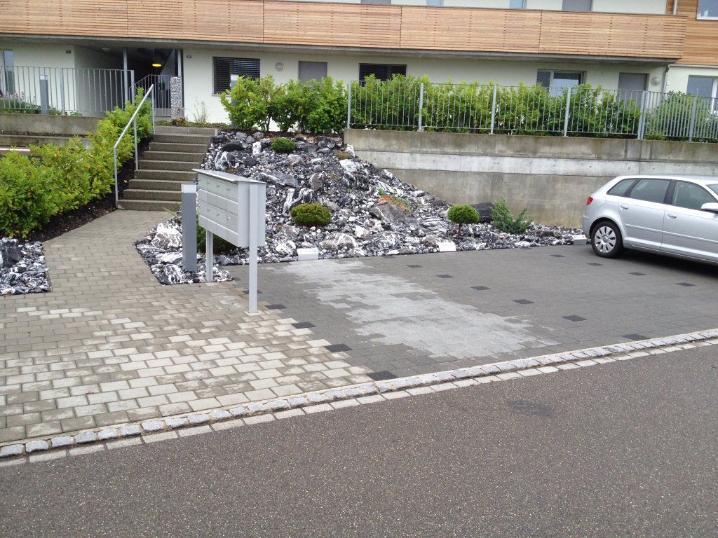 neubau Parkplatz - Kramer Gartenbau