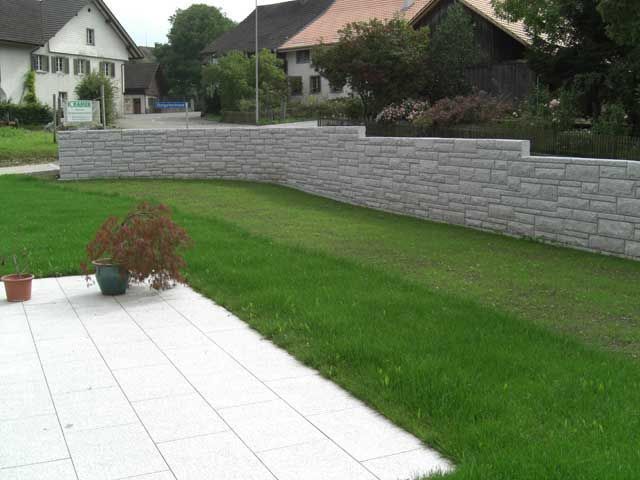 Steinmauer - Kramer Gartenbau