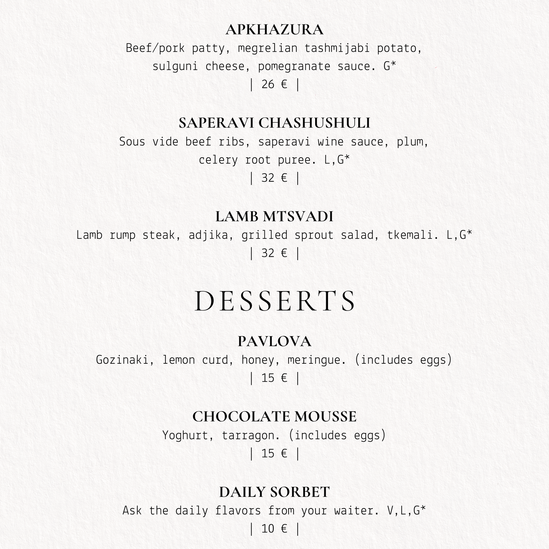 Ravintola Lia Helsingin keskustassa Erottajankadulla. Suomen ensimmäinen moderni georgialainen ravintola. Tutustu menuumme.