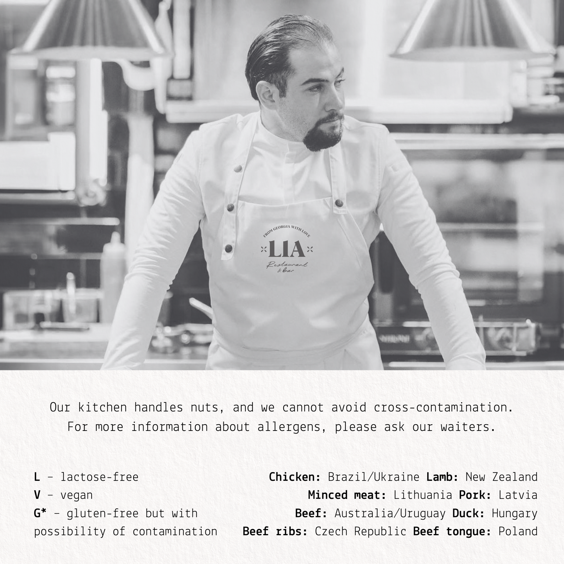 Ravintola Lia Helsingin keskustassa Erottajankadulla. Suomen ensimmäinen moderni georgialainen ravintola. Tutustu menuumme.