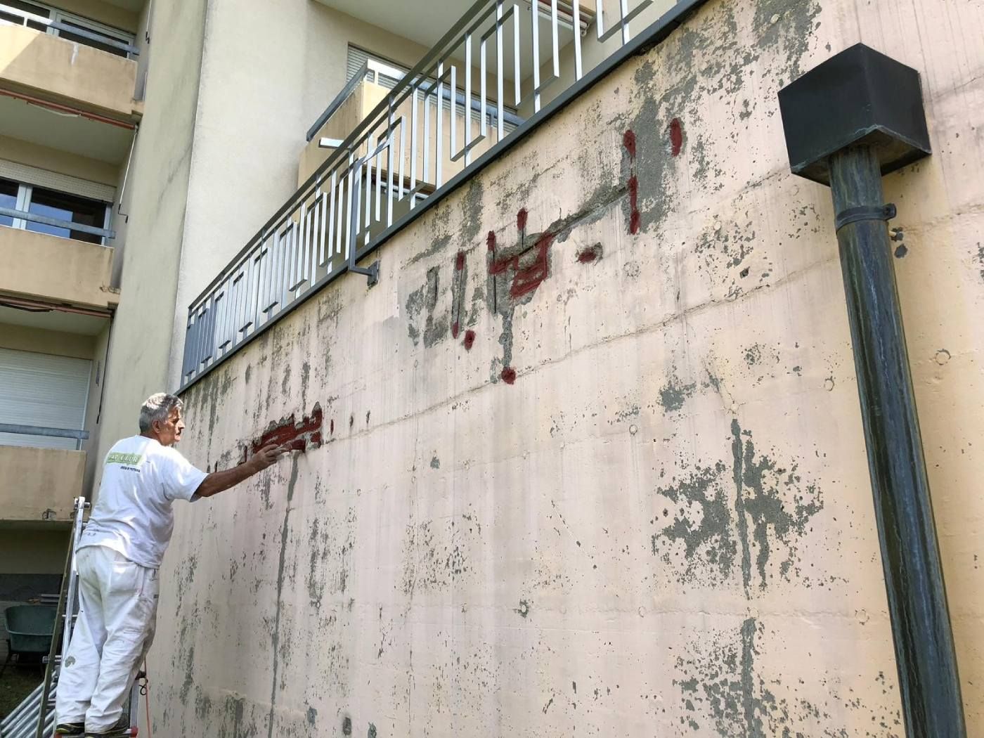 facciata prima del rifacimento - Cap Color