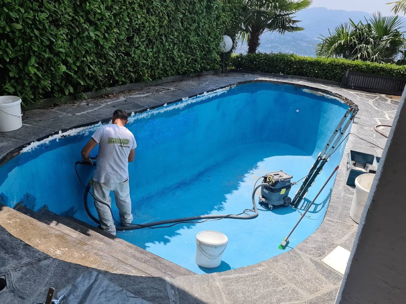 rifacimento rivestimenti piscina - Cap Color