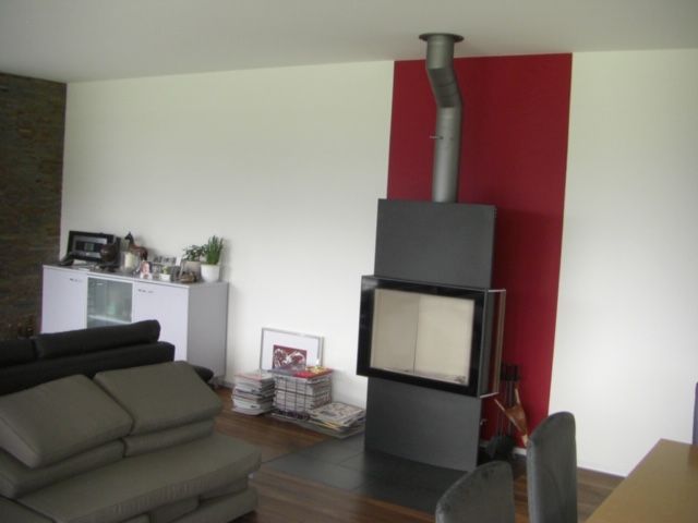 Malerarbeit Wand Rot - Malergeschäft Tobler GmbH