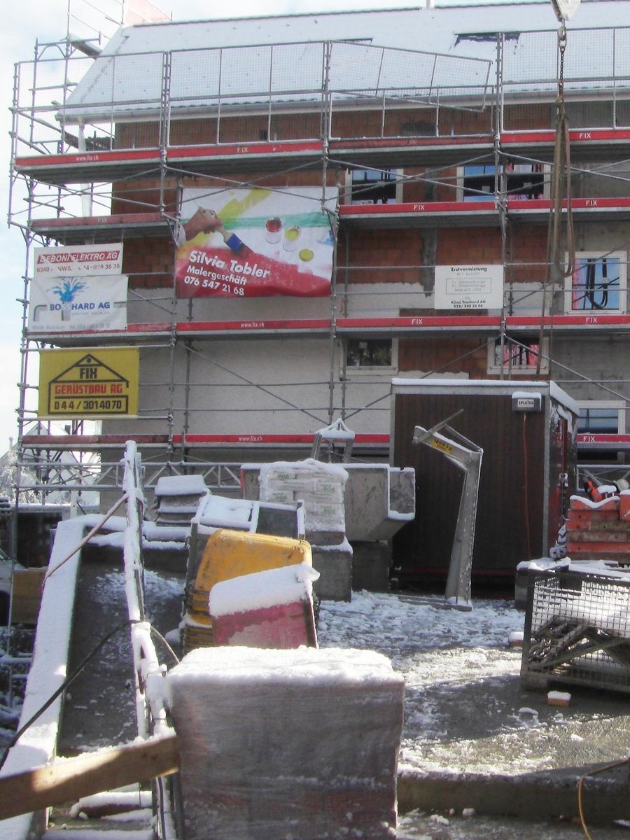 Malerarbeiten Neubau - Malergeschäft Tobler GmbH