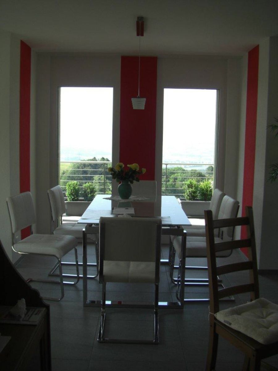 Malerarbeiten Innen Rote Wand - Malergeschäft Tobler GmbH