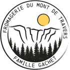 Un logo pour une entreprise appelée fromagerie du mont de travers.