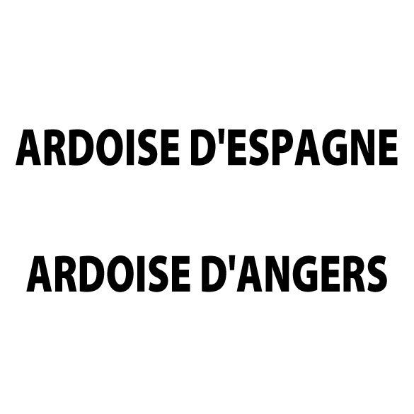 Ardoises d'Espagne et Ardoises d'Angers