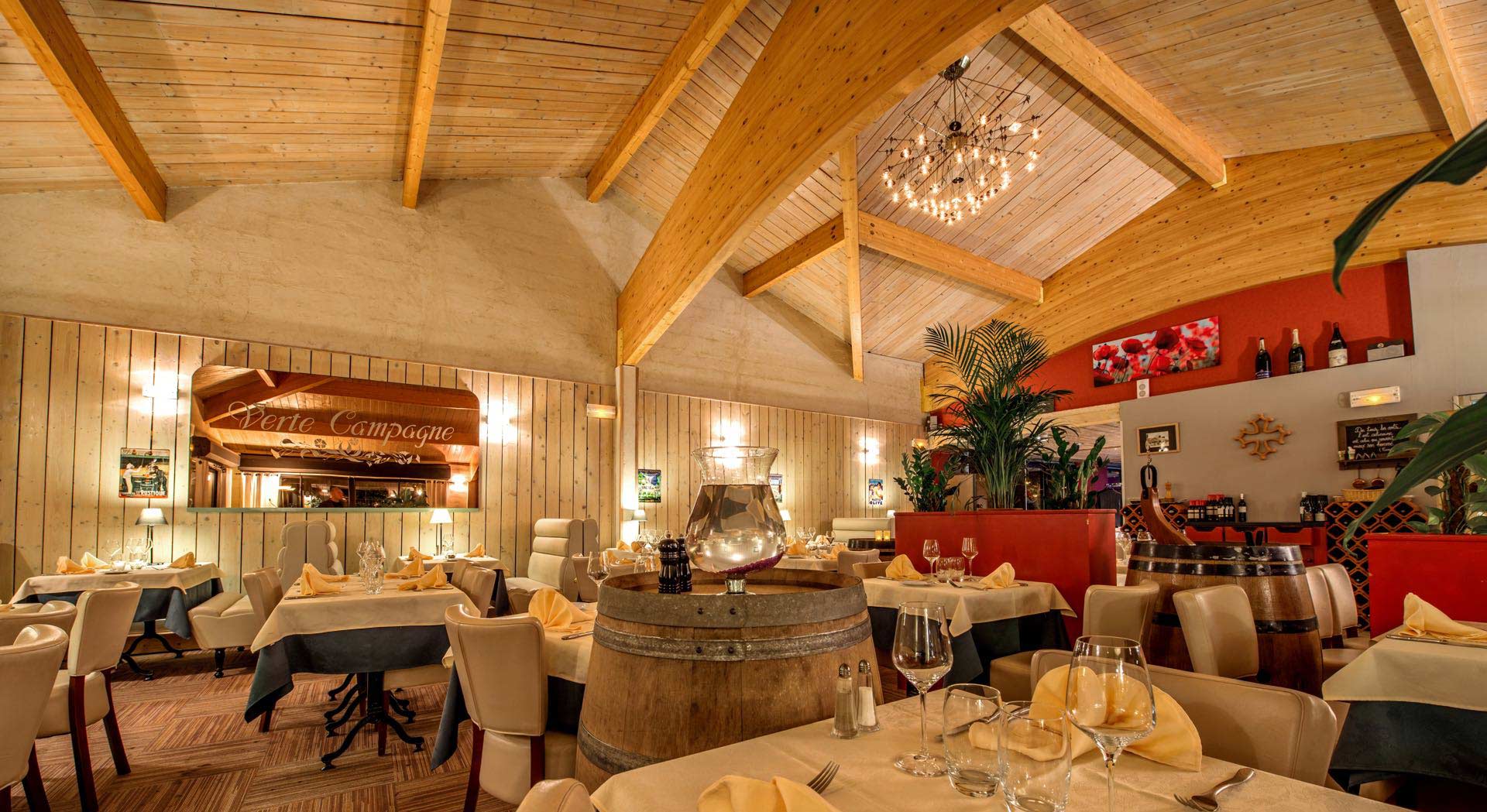 La salle du restaurant