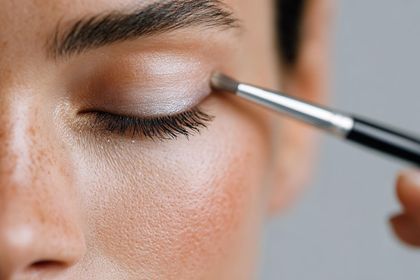 Augen-Make-Up Natur