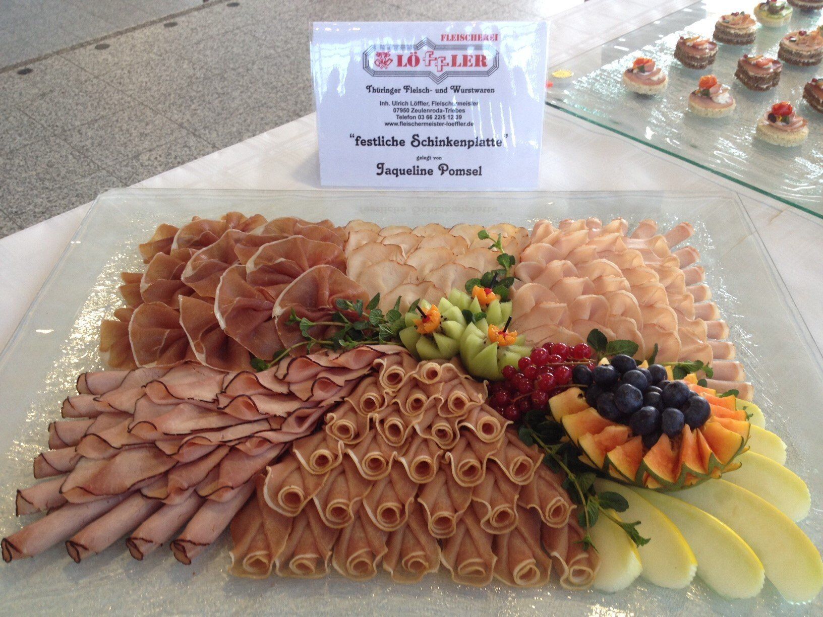 Fleischerei Löffler – Wurstplatte