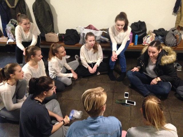 Schüler und Schulerinnen von der DanceTown GmbH