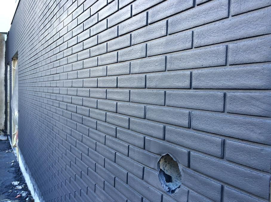 Mur imitation briques