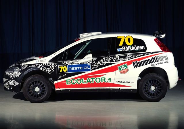 Kimi Räikkönen's Fiat Grande Punto Abarth Evo S2000 | Rally