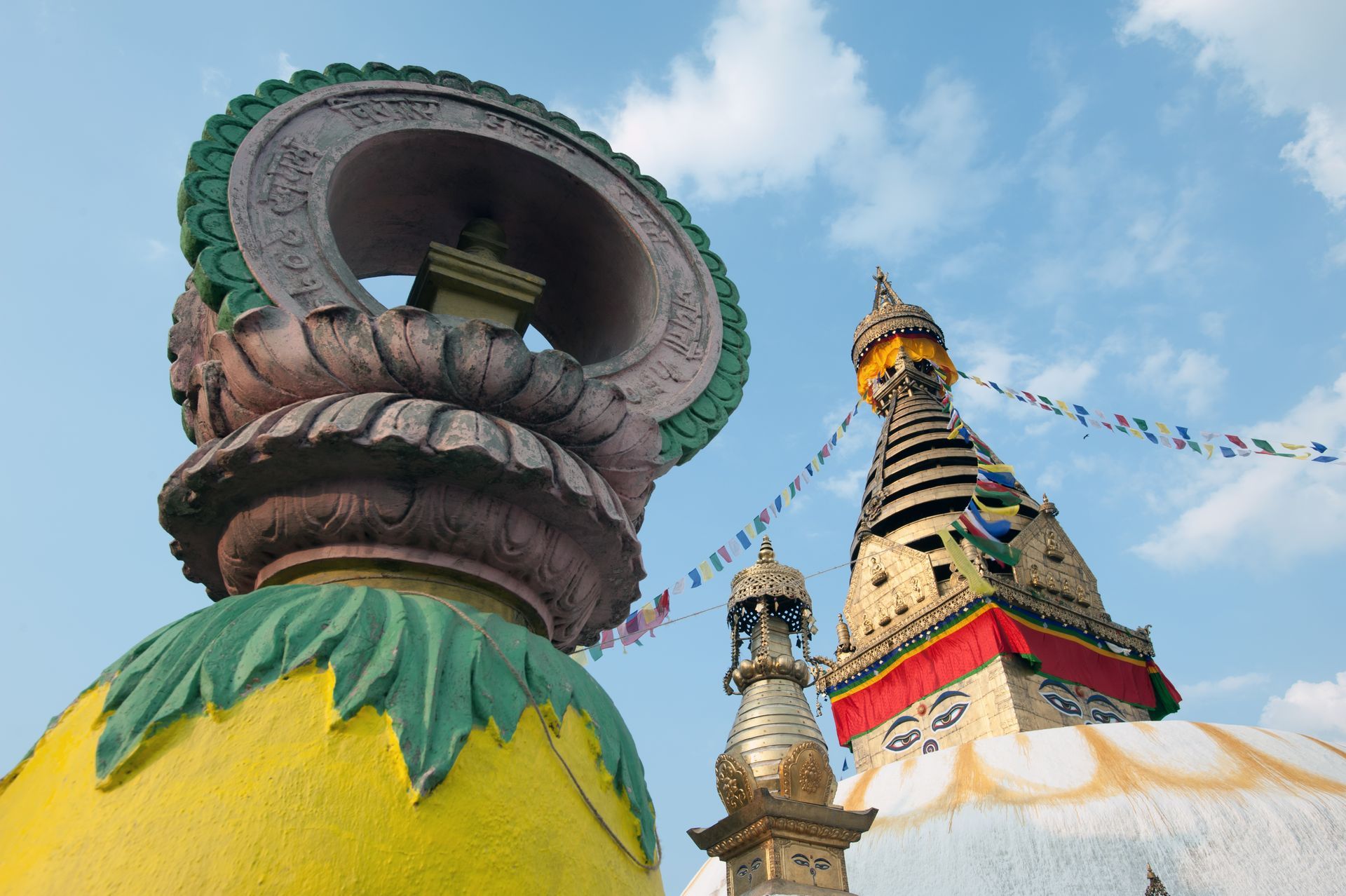 Swayambhunath or Monkey temple in Kathmandu