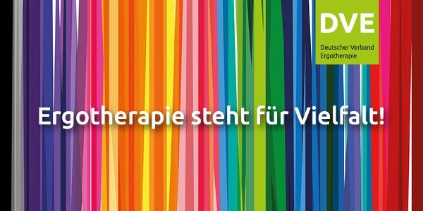 Colorful vertical stripes background with the text