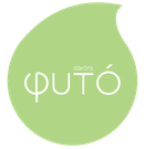 Logo vert avec le mot grec « ΦΥΤΟ » (Fyto) en blanc. Le texte « savoni » figure au-dessus.
