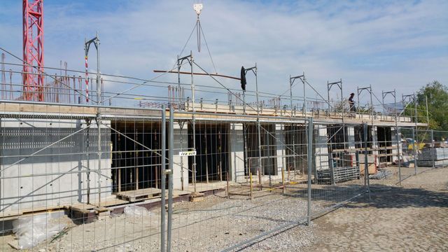 Extérieur d'immeuble - chantier en cours - T&DI